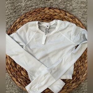 Lululemon Swiftly Tech Cropped Long-Sleeve Shirt 2.0 Size 2